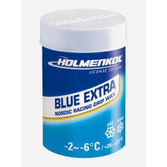 Мазь держания HOLMENKOL  Grip Blue Extra -2-6 °C (45гр)
