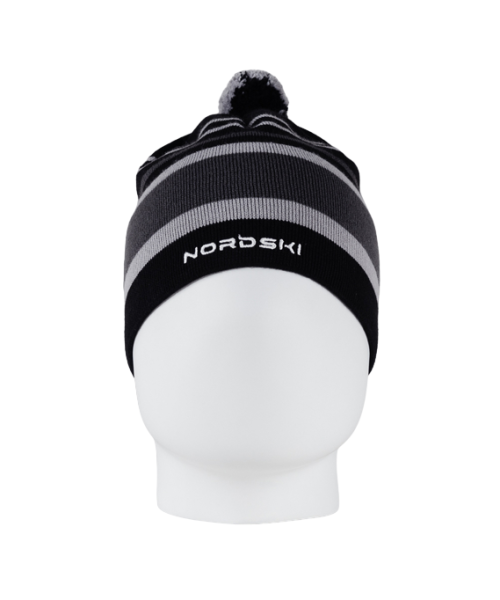 Шапка NORDSKI BRIGHT black / grey