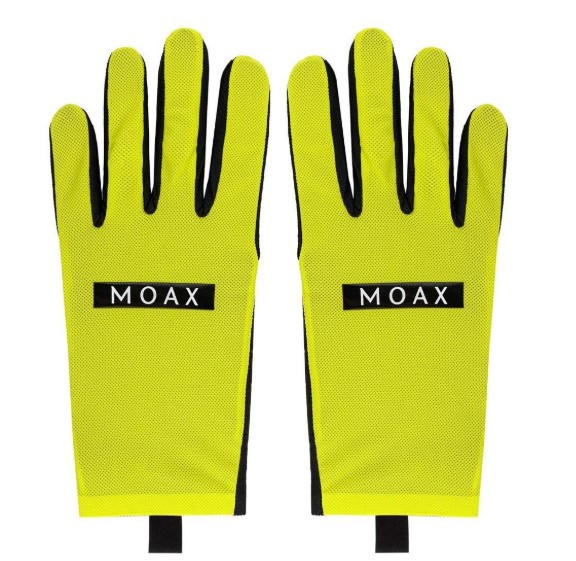 Перчатки для л/роллеров MAOX  Air mesh лимонный