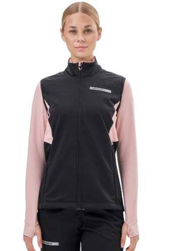 Тренировочный жилет NORDSKI CORE  Black/Soft Pink W
