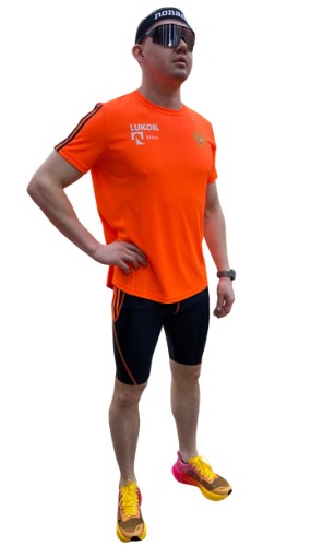 Футболка RUSSIA orange 