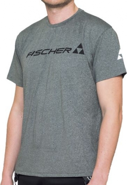 Футболка FISCHER LOGO M grey