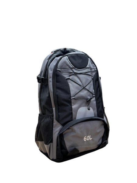 Рюкзак MULTI 60 л серый/чёрный