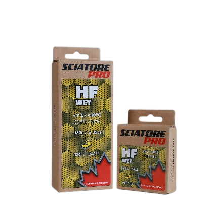 Парафин SCIATORE PRO HF WET (яркий желтый)  +1/+10°C (45гр)