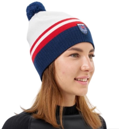 Шапка NORDSKI MOVE White/Red/Blue