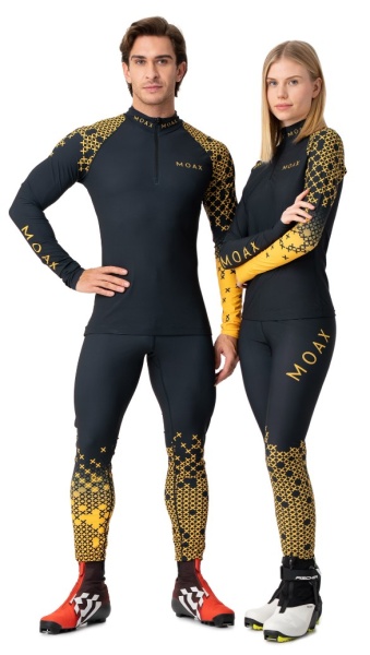 Гоночный костюм MOAX Sirius Race W черный/золото 