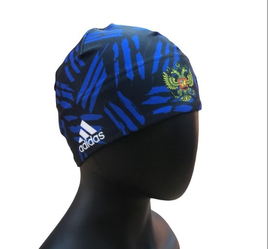 Шапка RUSSIA RACE WARM black / blue