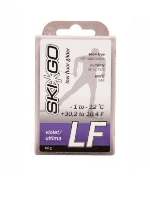 Парафин SKI GO LF VIOLET / ULTIMA -1/-12°C (60гр)