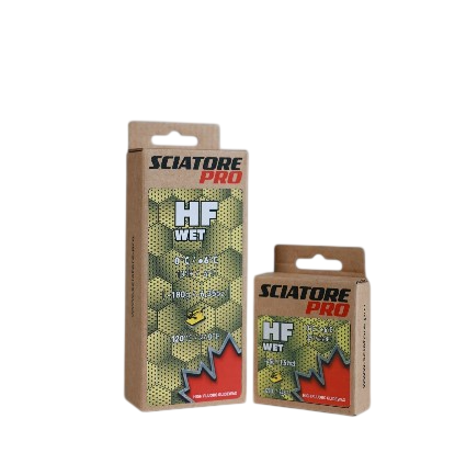 Парафин SCIATORE PRO HF WET (бледно желтый) 0/+6°C (45гр)