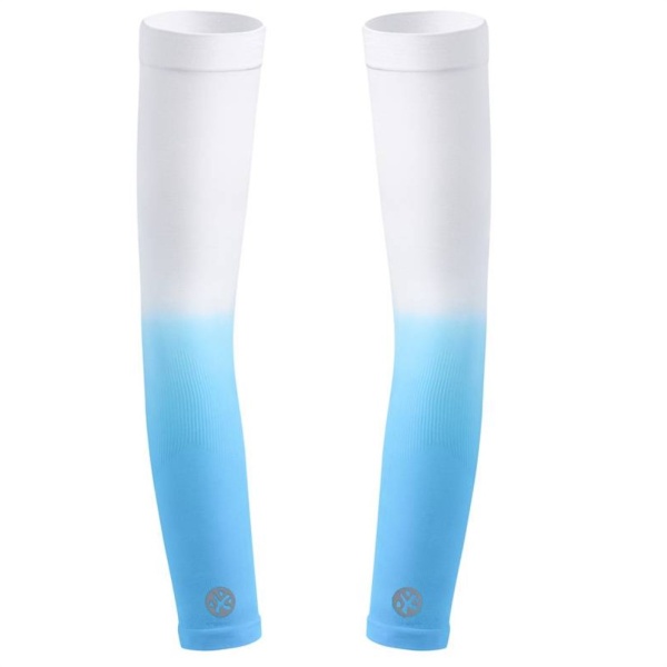 Рукава BMAI белый/голубой