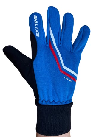 Перчатки SKI TIME SPORT BLUE