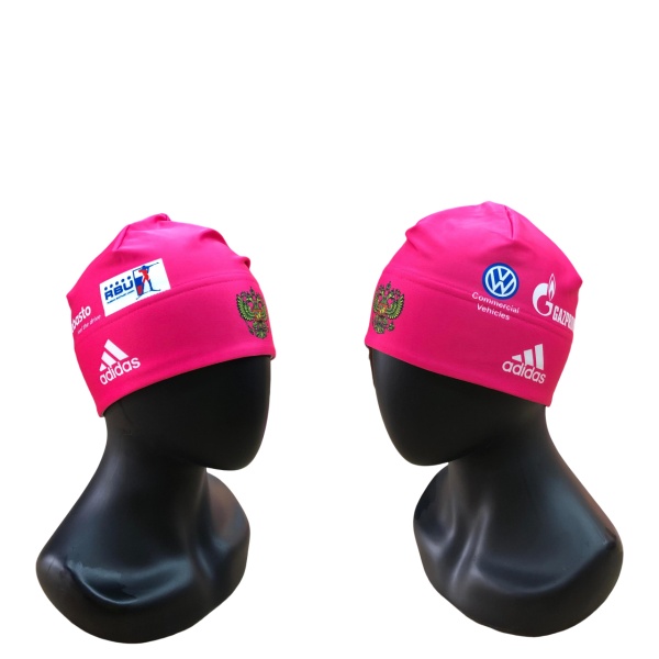 Шапка RUSSIA RACE WARM RBU pink