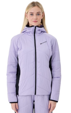 Тренировочная куртка NORDSKI HYBRID W WARM 2.0 Lavender/Black 