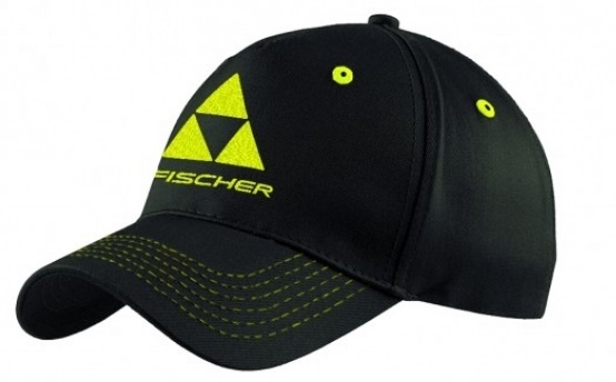 Бейсболка FISCHER  black / neon