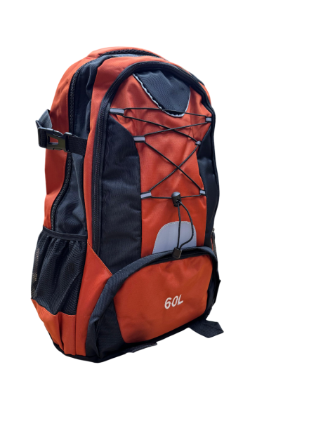 Рюкзак MULTI 60 л оранжеввый/чёрный
