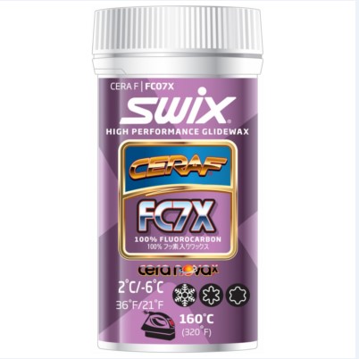 Порошок SWIX CERA F FC7X +2/-6°C (30гр)