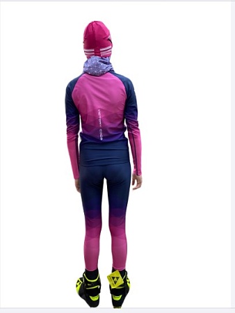  Гоночный комбинезон VICTORY CODE AURORA unisex, blue/pink