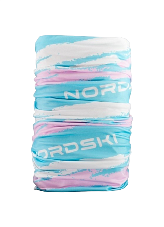 Баф NORDSKI STRIPE blue / pink