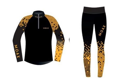 Гоночный костюм MOAX Sirius Race M черный/золото 