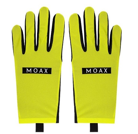 Перчатки для л/роллеров MAOX  Air mesh лимонный