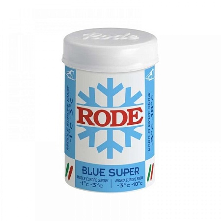 Мазь держания RODE BLUE SUPER -1/-3°C (45гр)