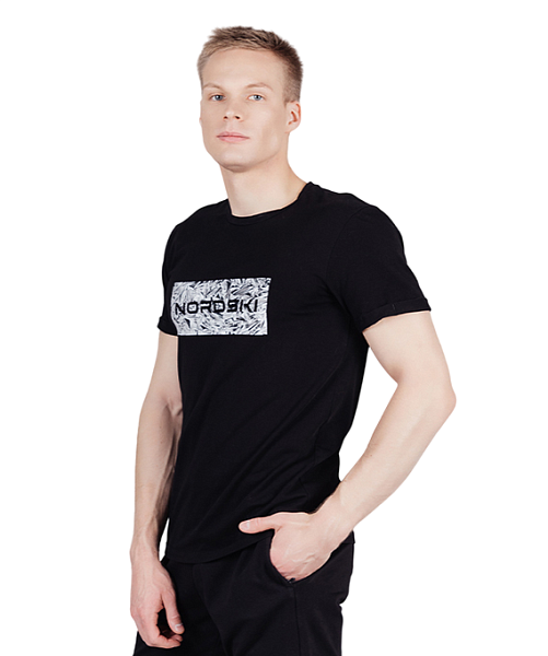 Футболка NORDSKI SIMPLE LOGO M black