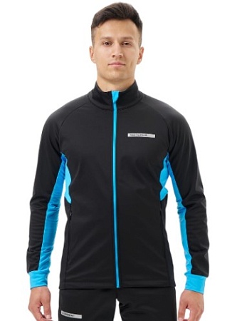 Тренировочная куртка NORDSKI CORE Black/Light Blue