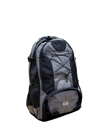 Рюкзак MULTI 60 л серый/чёрный