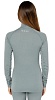 Термофутболка MOAX RACE WIND LS с воротником W серо-зеленый