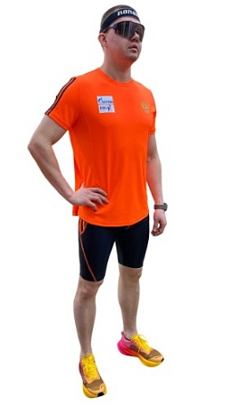 Футболка RUSSIA orange 