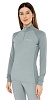 Термофутболка MOAX RACE WIND LS с воротником W серо-зеленый