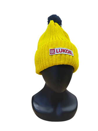 Шапка RUS LUKOIL yellow