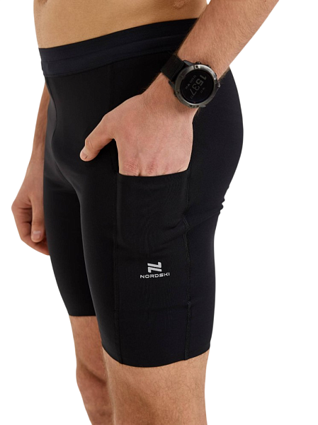 Шорты обтягивающие NORDSKI SPRINT Black