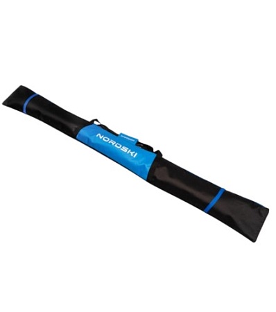 Чехол для лыж NORDSKI 1 пара Black/Blue