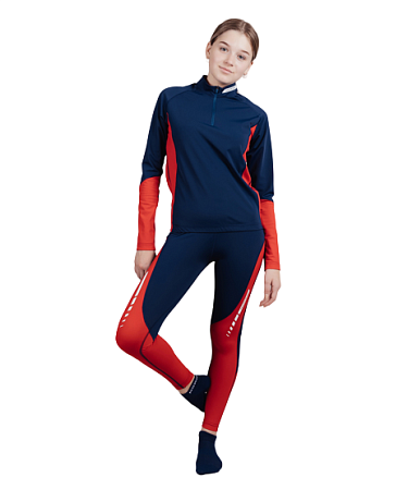 Гоночный костюм NORDSKI BASE JR dark blue / red