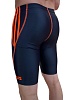 Шорты обтягивающие RUSSIA black/orange 