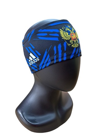 Полоска RUSSIA RACE black / blue 