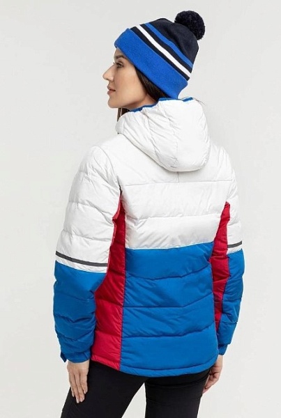 Куртка пуховая MOAX CLUB TEAM W синий/белый
