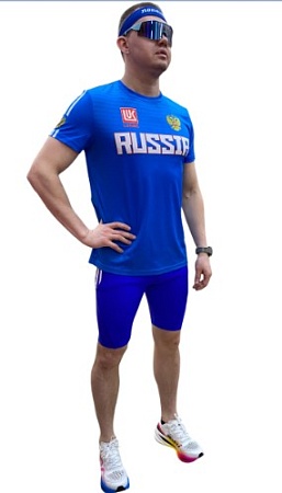 Футболка RUSSIA PRO blue