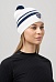 Шапка NORDSKI MOVE White/Blue