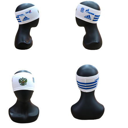 Полоска RUSSIA RACE RBU white / blue 