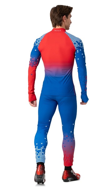 Гоночный костюм MOAX Sirius Race M синий/красный/белый