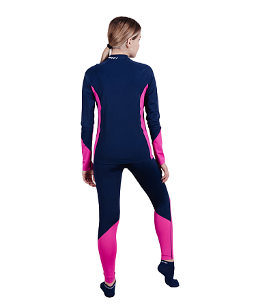 Гоночный костюм NORDSKI BASE JR dark blue / pink