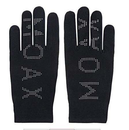 Перчатки для л/роллеров MAOX  Air mesh черный