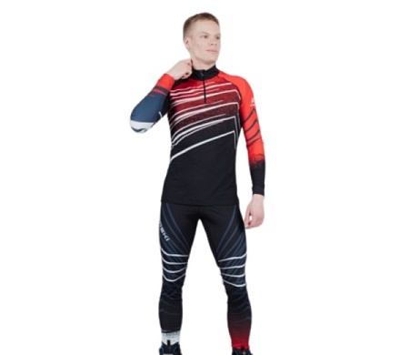 Гоночный костюм NORDSKI PRO black / red