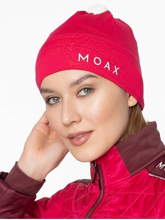  Шапка MOAX  TAURI STRETCH брусничный