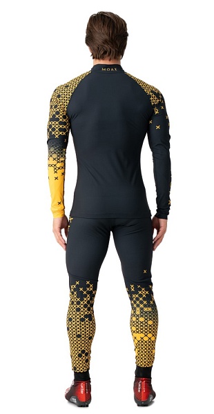 Гоночный костюм MOAX Sirius Race M черный/золото 