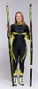 Гоночный костюм FISCHER NORDIC W black / yellow